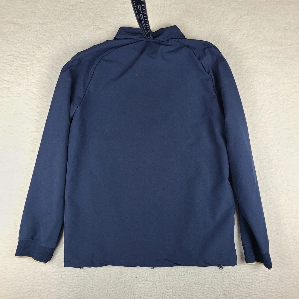 Nike Football Mens Medium Navy Therma Coach Full Zip Performance Tech CI4472-420